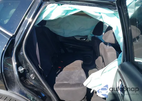 2015 Nissan Rogue Sv из США, поврежденный, VIN KNMAT2MVXFP584162